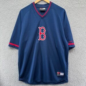 Vintage Boston Red Sox Nike Jersey Mens Large Blue